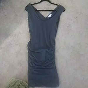 James Perse gray dress Sz 1